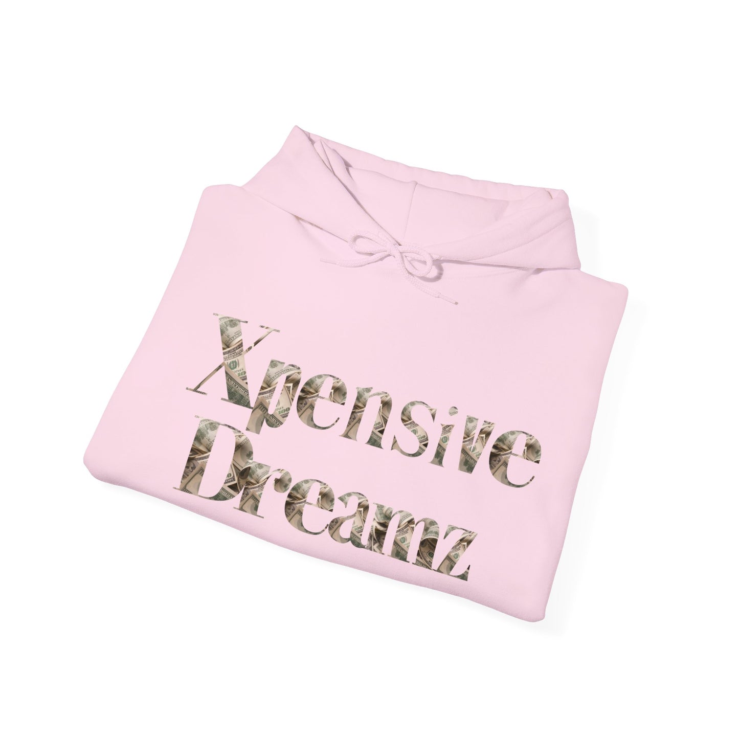 Unisex Heavy Blend™ Xpensive Dreamz Money Hooded Sweatshirt