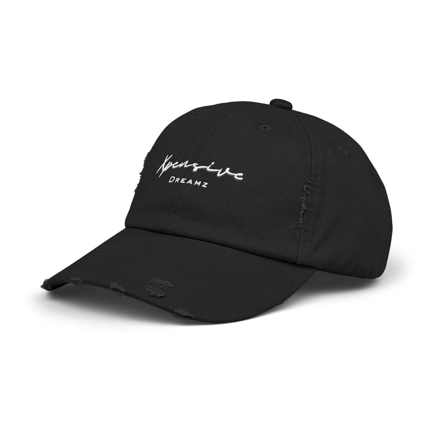 Xpensive Dreamz Logo Unisex Distressed Cap