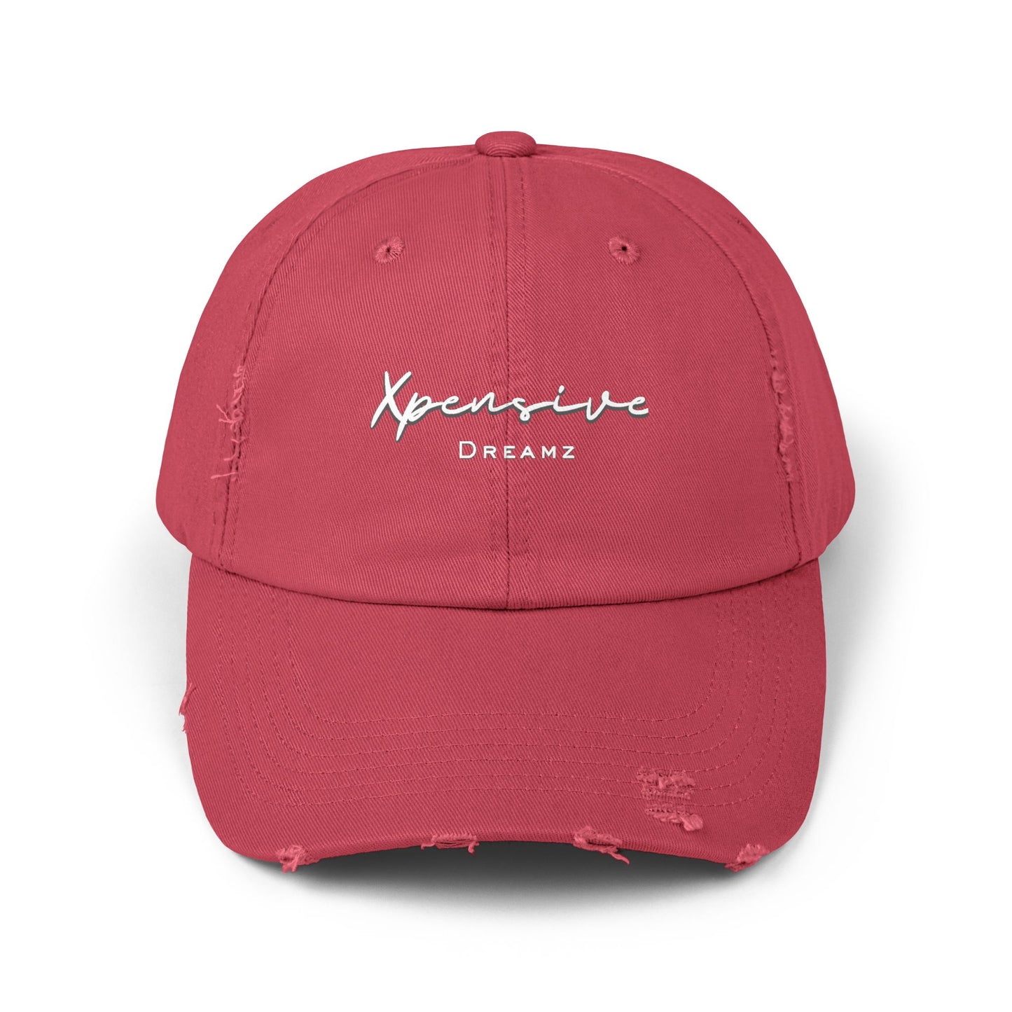 Xpensive Dreamz Logo Unisex Distressed Cap