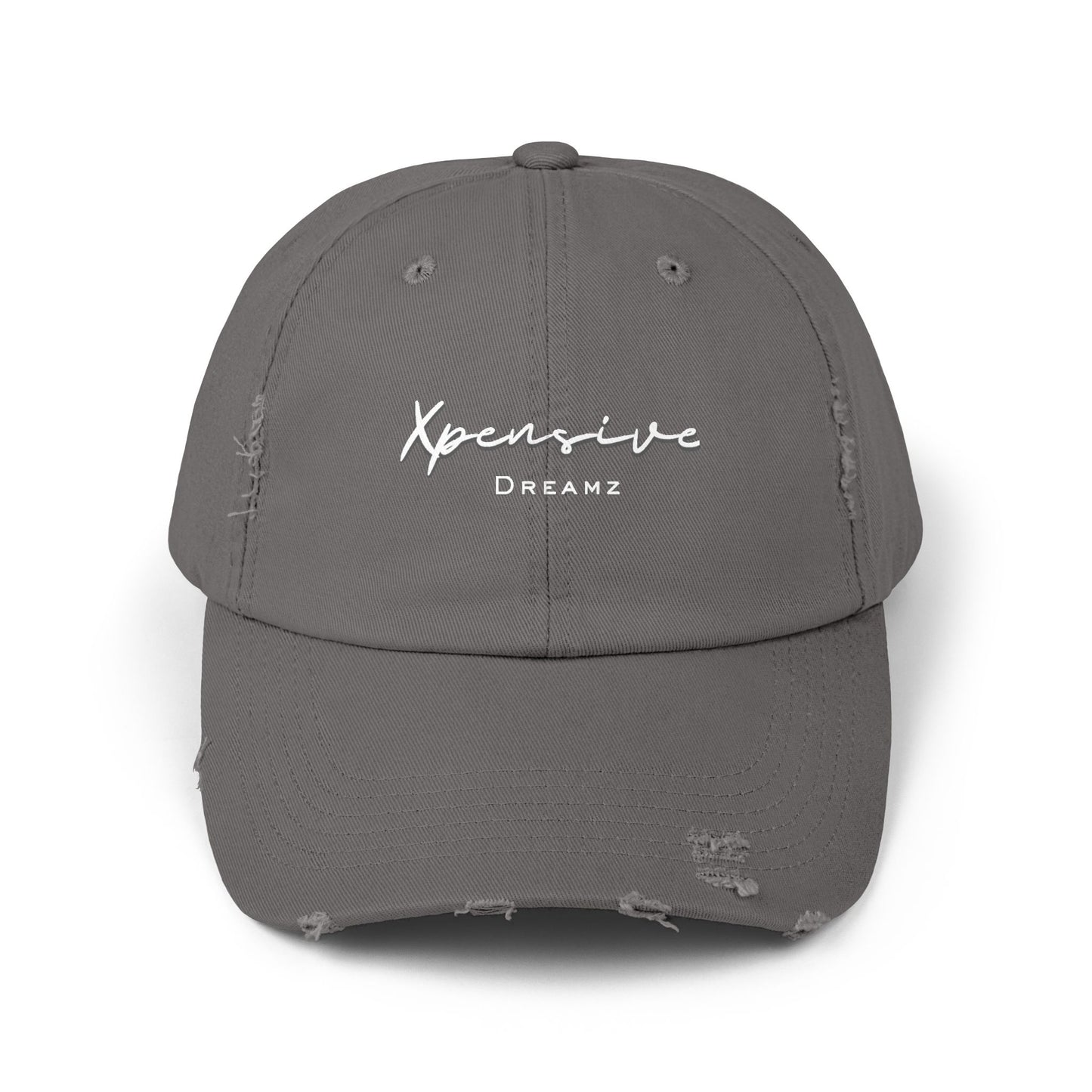 Xpensive Dreamz Logo Unisex Distressed Cap