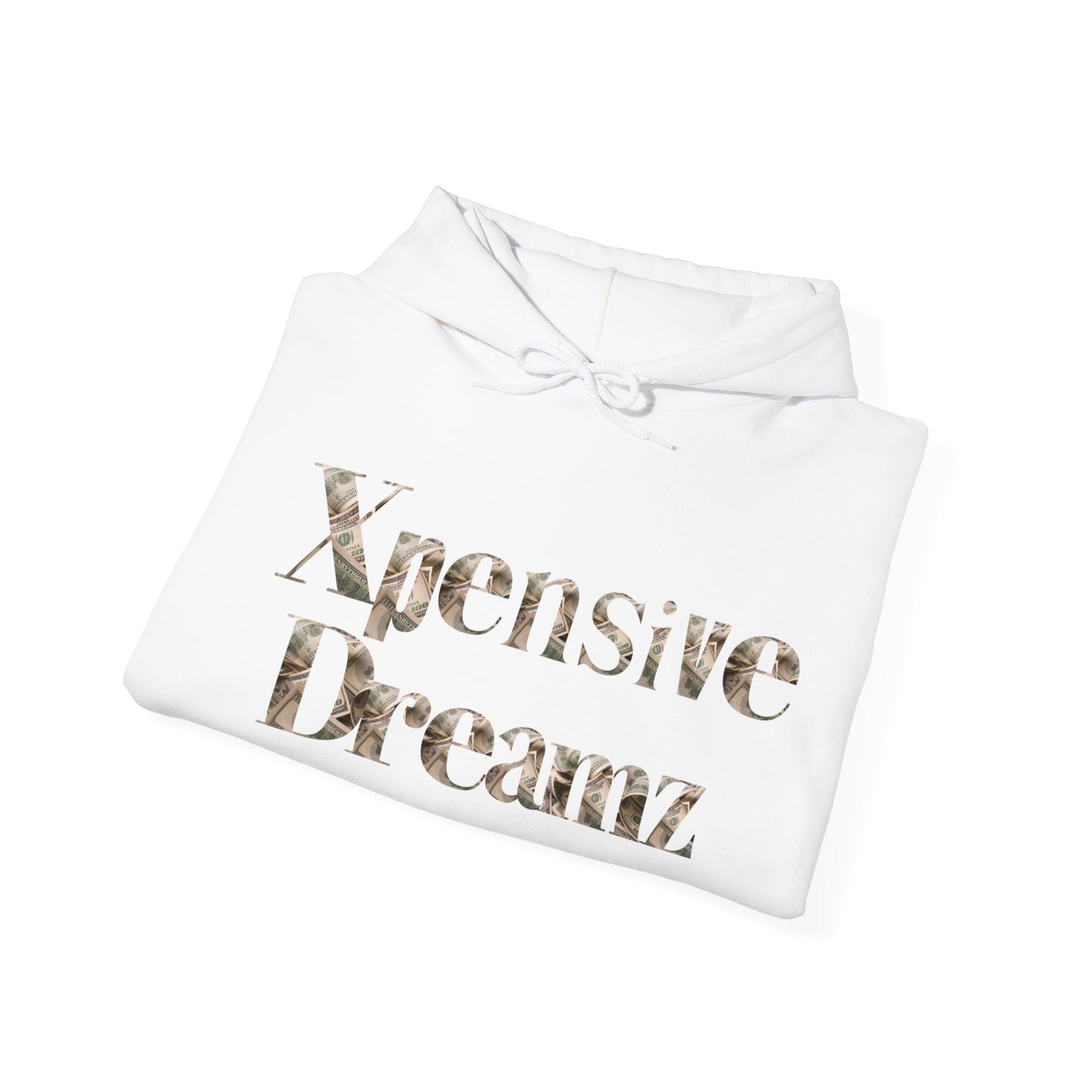 Unisex Heavy Blend™ Xpensive Dreamz Money Hooded Sweatshirt