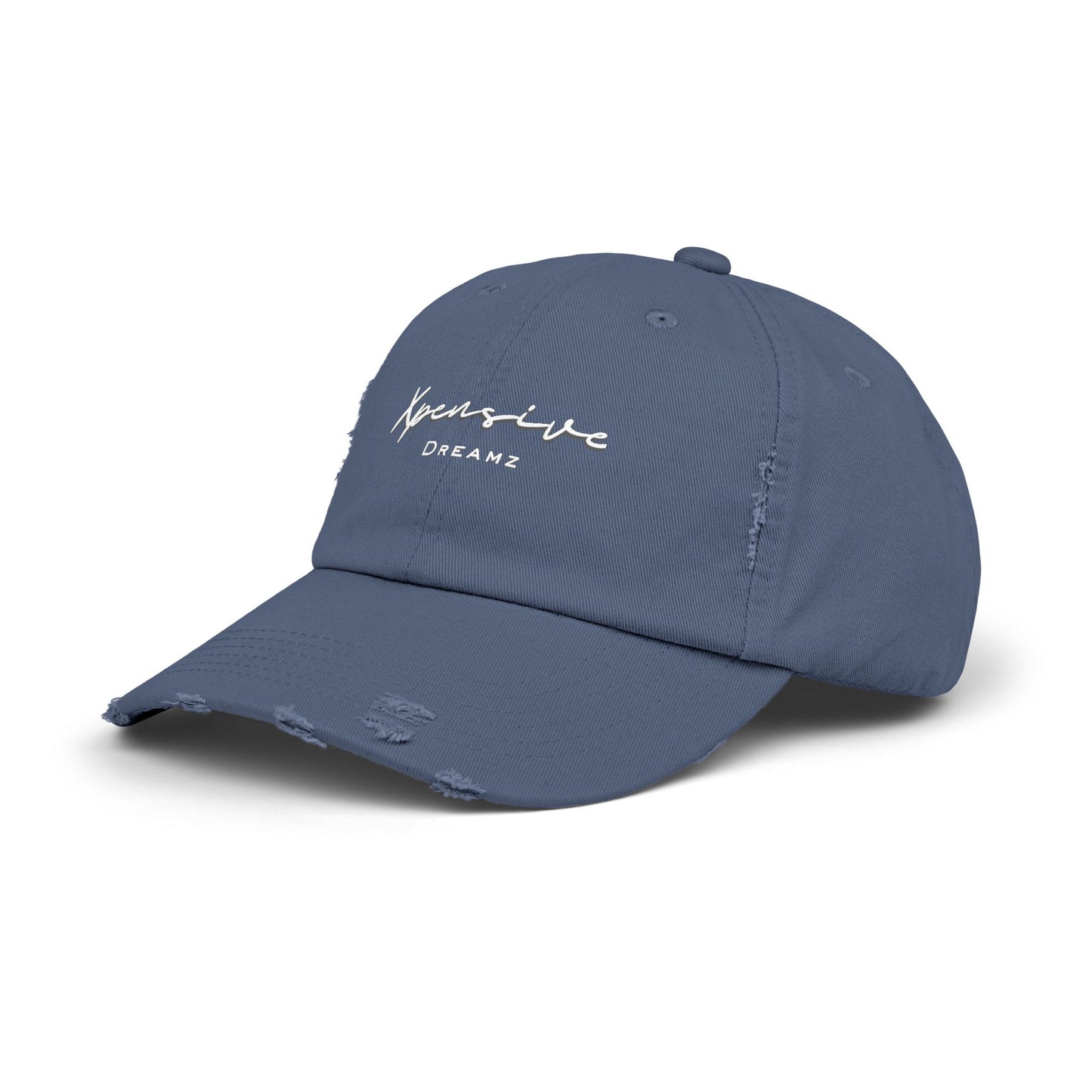 Xpensive Dreamz Logo Unisex Distressed Cap