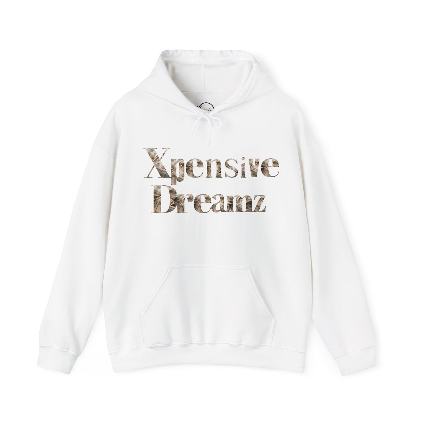 Unisex Heavy Blend™ Xpensive Dreamz Money Hooded Sweatshirt