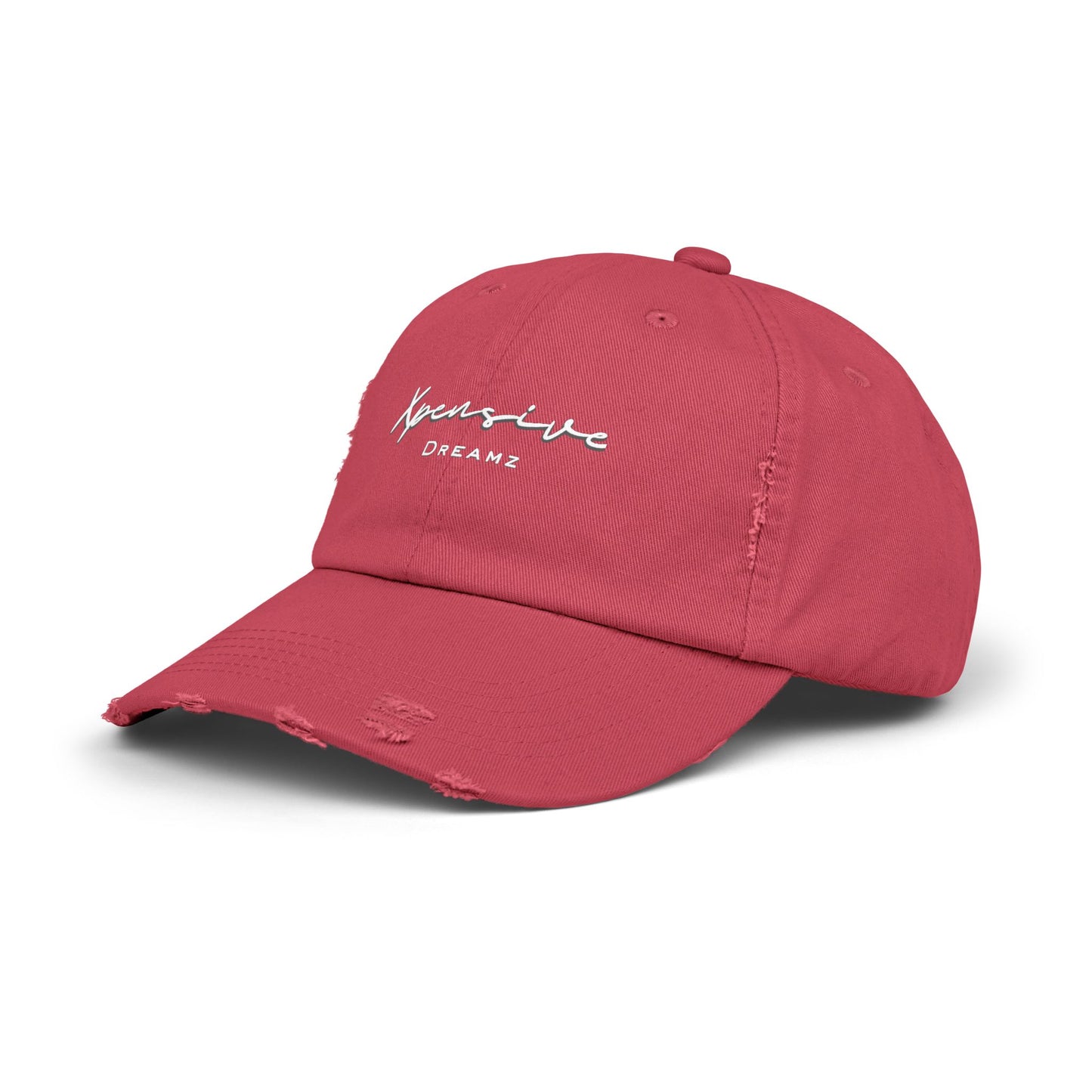 Xpensive Dreamz Logo Unisex Distressed Cap