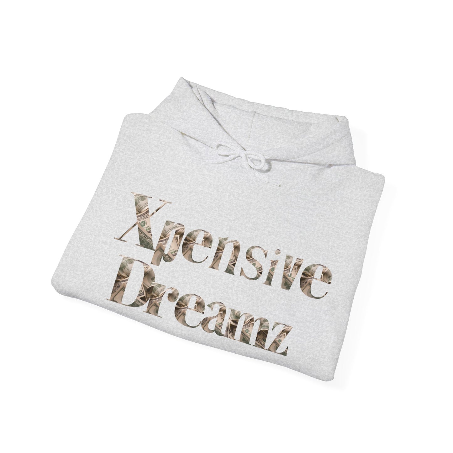 Unisex Heavy Blend™ Xpensive Dreamz Money Hooded Sweatshirt