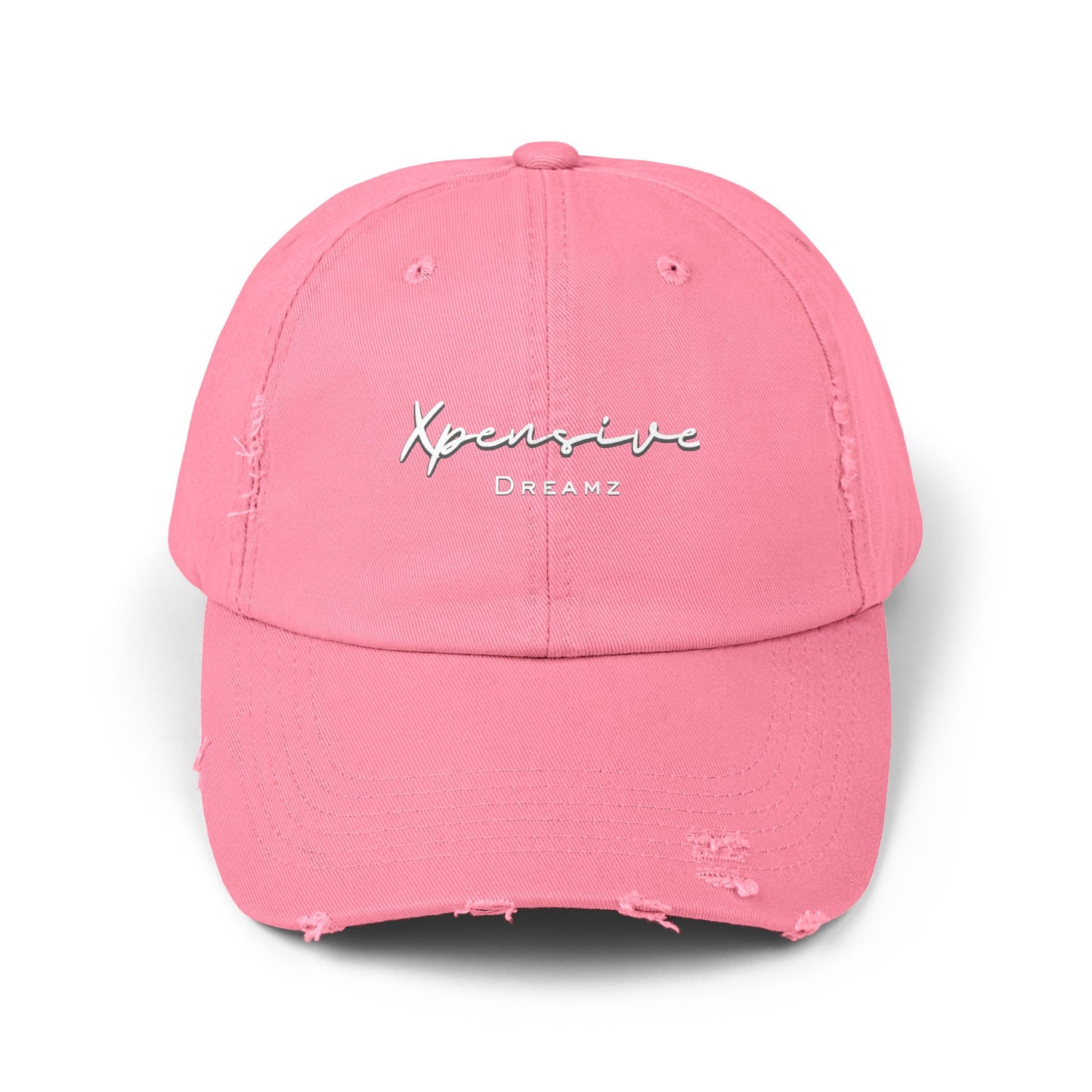 Xpensive Dreamz Logo Unisex Distressed Cap