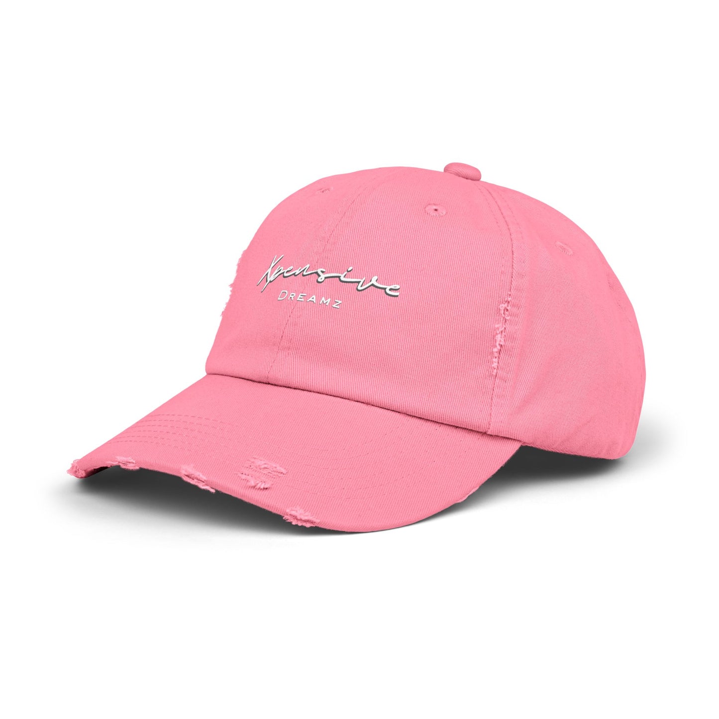 Xpensive Dreamz Logo Unisex Distressed Cap