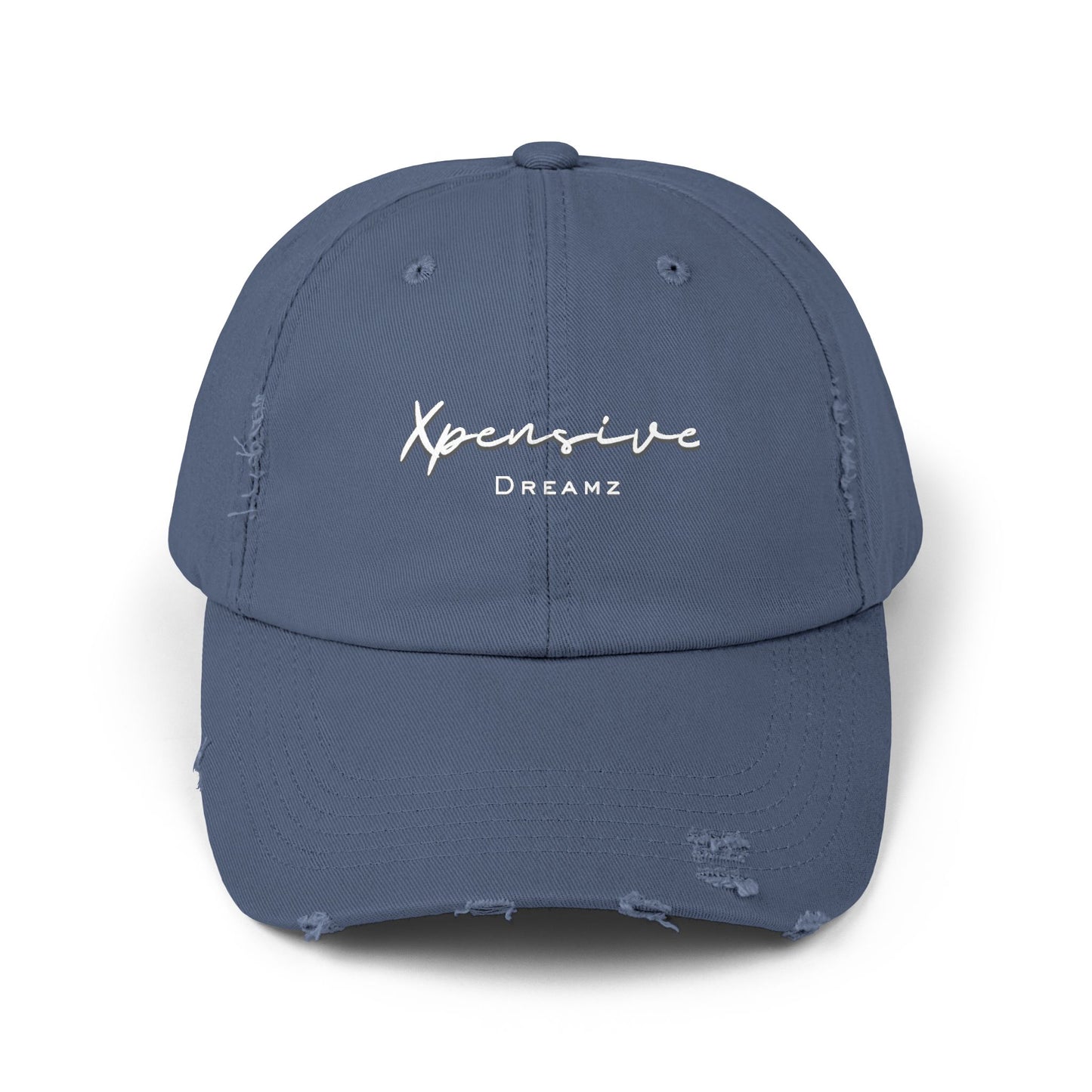 Xpensive Dreamz Logo Unisex Distressed Cap