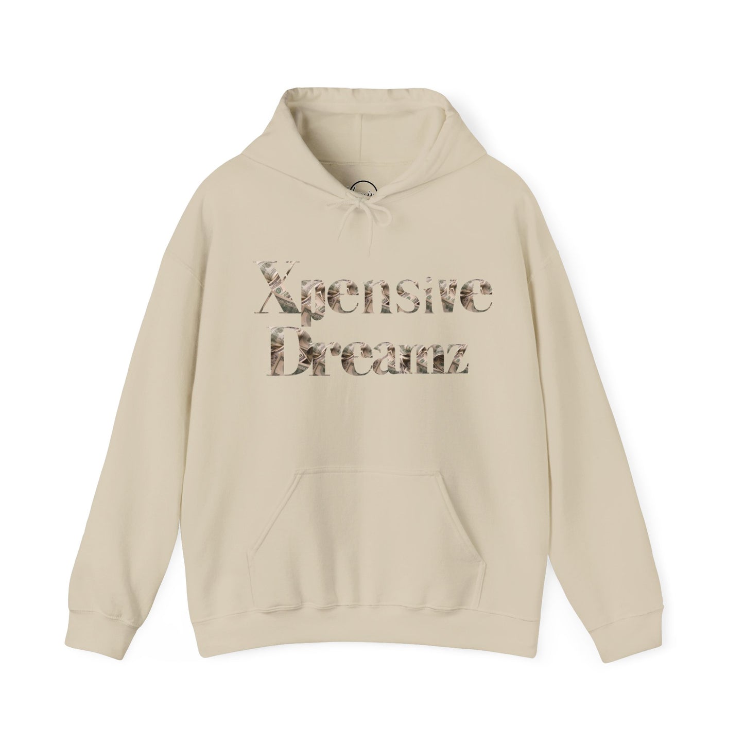 Unisex Heavy Blend™ Xpensive Dreamz Money Hooded Sweatshirt