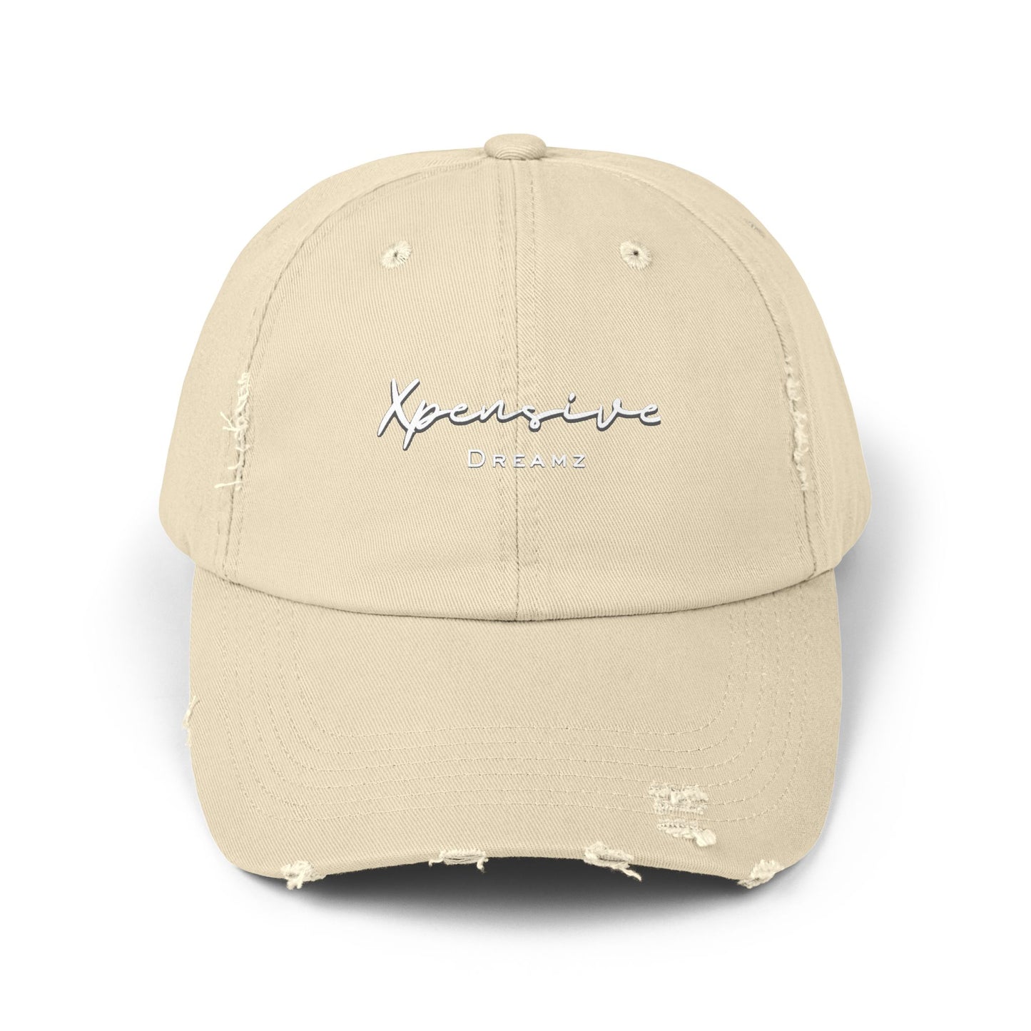 Xpensive Dreamz Logo Unisex Distressed Cap
