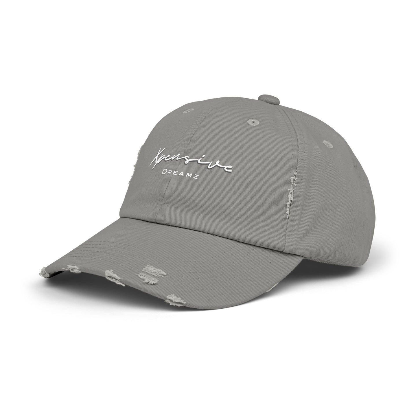 Xpensive Dreamz Logo Unisex Distressed Cap