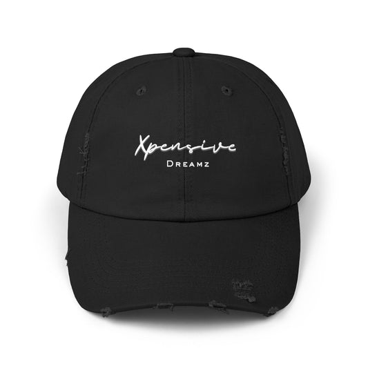 Xpensive Dreamz Logo Unisex Distressed Cap