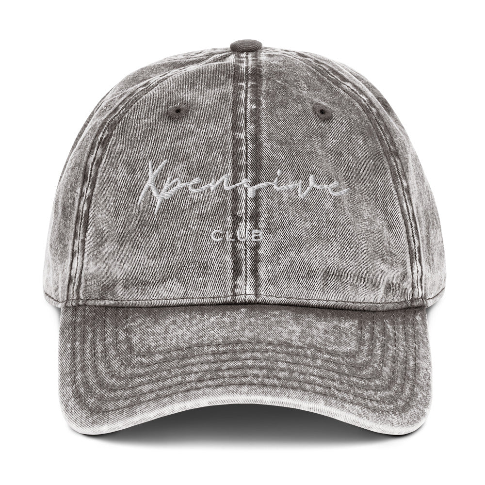 Vintage Cotton Xpensive Club Hat